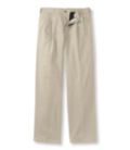 Lined Double L Chinos, Natural Fit Pleated