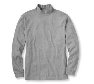 Bean's Mock-Turtleneck, All-Cotton