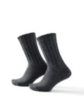 Wool-Blend Ragg Socks, Two Pairs