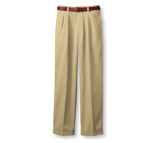 Wrinkle-Resistant Dress Chinos, Classic Fit Pleated