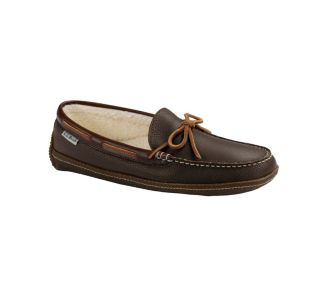 Handsewn Slippers, Fleece-Lined