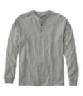 Carefree Unshrinkable Henley, Long-Sleeve