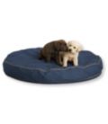 Premium Denim Dog Bed Replacement Cover, Round