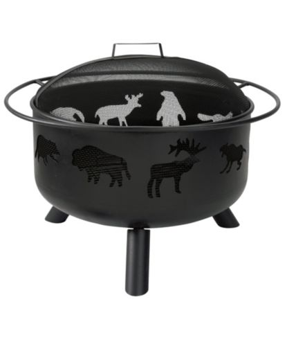 Wildlife Fire Pit And Grill Free Shipping At L L Bean Shopswell