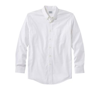 Wrinkle-Resistant Pinpoint Oxford Cloth Shirt