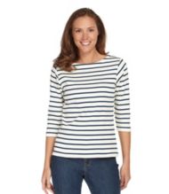 French Sailor's Shirt, Three-Quarter-Sleeve Boatneck