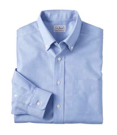 Wrinkle-Free Classic Oxford Cloth Shirt, Slightly Fitted