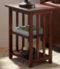 Mission Two-Shelf End Table