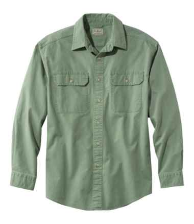 Sunwashed Canvas Shirt, Traditional Fit