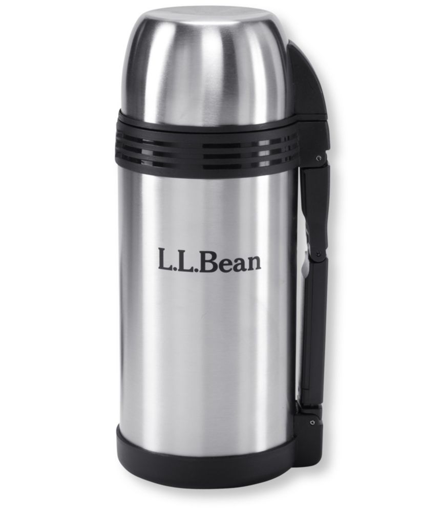 L.L. Bean Stainless-Steel Vacuum Bottle, Wide-Mouth