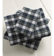 Heritage Chamois Flannel Pillowcases Plaid Set of 2