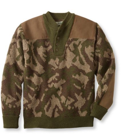 sweater commando henley camouflage fatigue mens