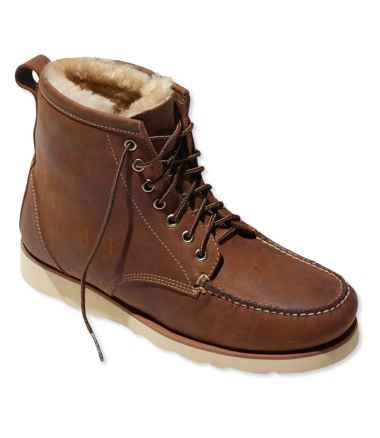 Signature Country Walker, Shearling-Lined Oxford Shoes
