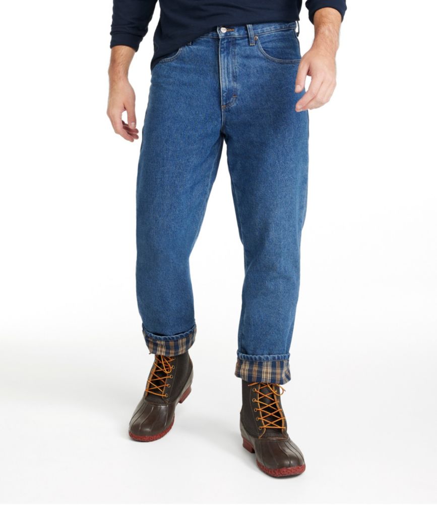 Double L Jeans, Flannel Lined Classic Fit