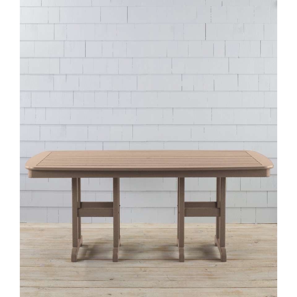 all weather dining table 72 x 37