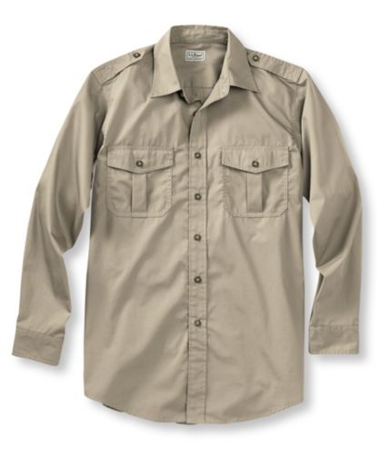 Men's Cotton Poplin Field Shirt | Free Shipping at L.L.Bean