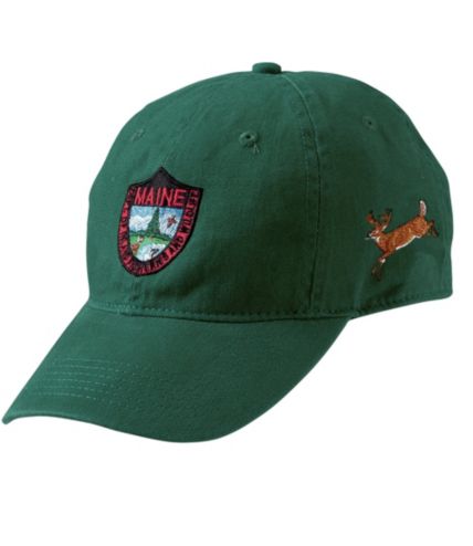 Maine Inland Fisheries and Wildlife Baseball Cap, Deer | Free Shipping ...