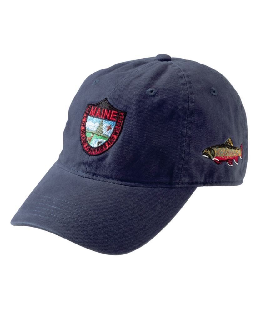 Maine Inland Fisheries And Wildlife Baseball Cap, Brook Trout