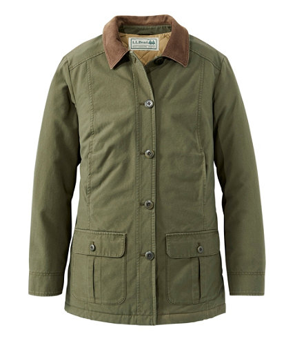 Women's Flannel-lined Adirondack Field Jacket | Free Shipping at L.L. Bean