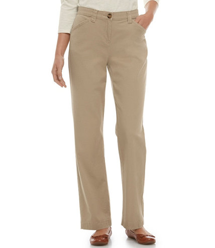 Women's Easy Stretch Twill Chino Pants | Free Shipping at L.L.Bean