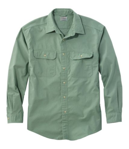 Men's Sunwashed Canvas Shirt, Traditional Fit | Free Shipping at L.L.Bean
