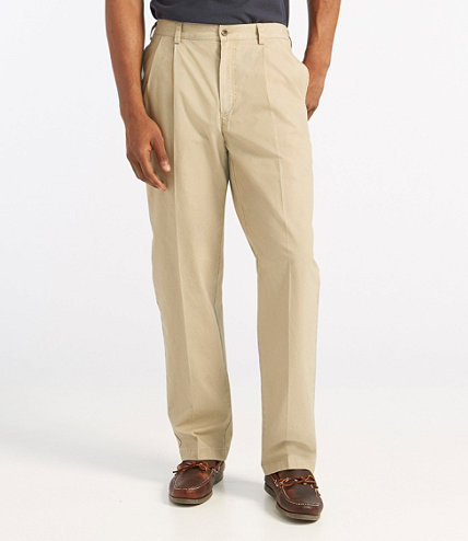 Men's Tropic-Weight Chino Pants, Comfort Waist Pleated | Free Shipping ...