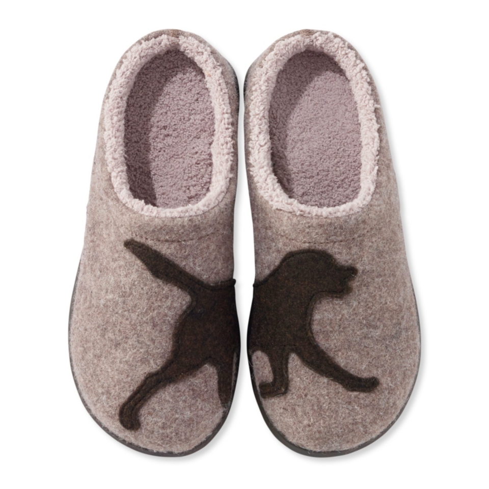 Womens Daybreak Scuffs, Dog Motif Slippers   at L.L 