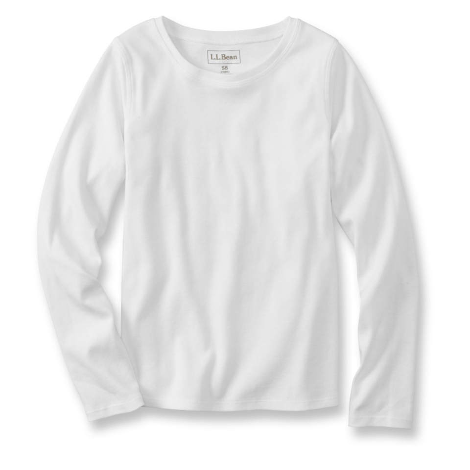 Girls Freeport Knit Tee, Long Sleeve Shirts   at L.L 