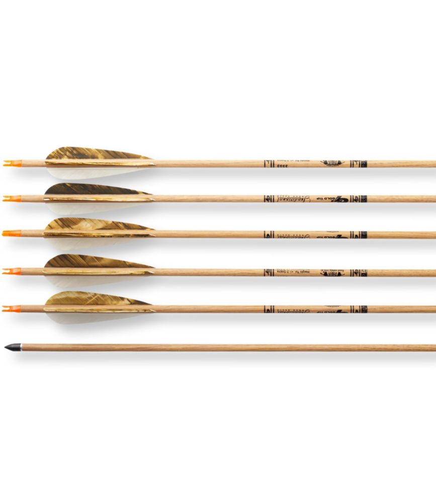 Traditional Hunter Arrows Six Pack