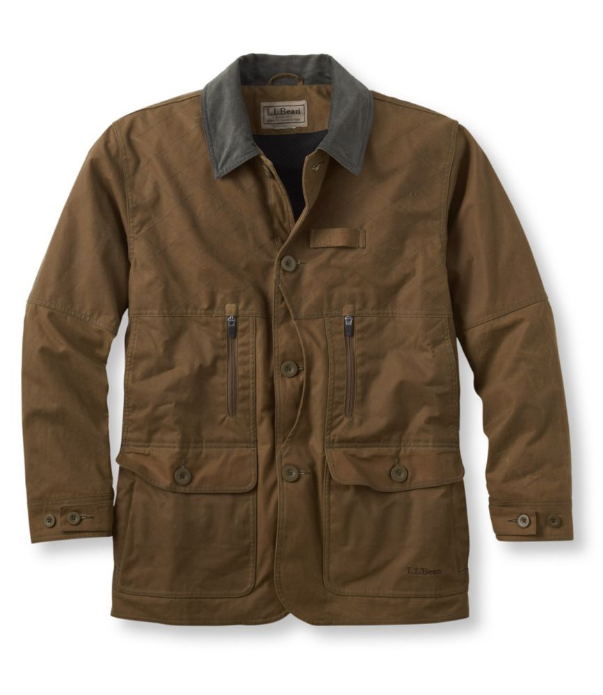 Upland Hunter Field Coat, Waxed Cotton Tall