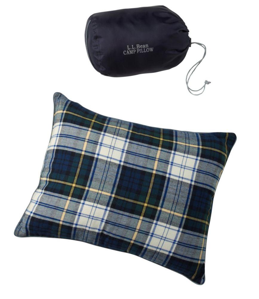 Flannel Camp Pillow