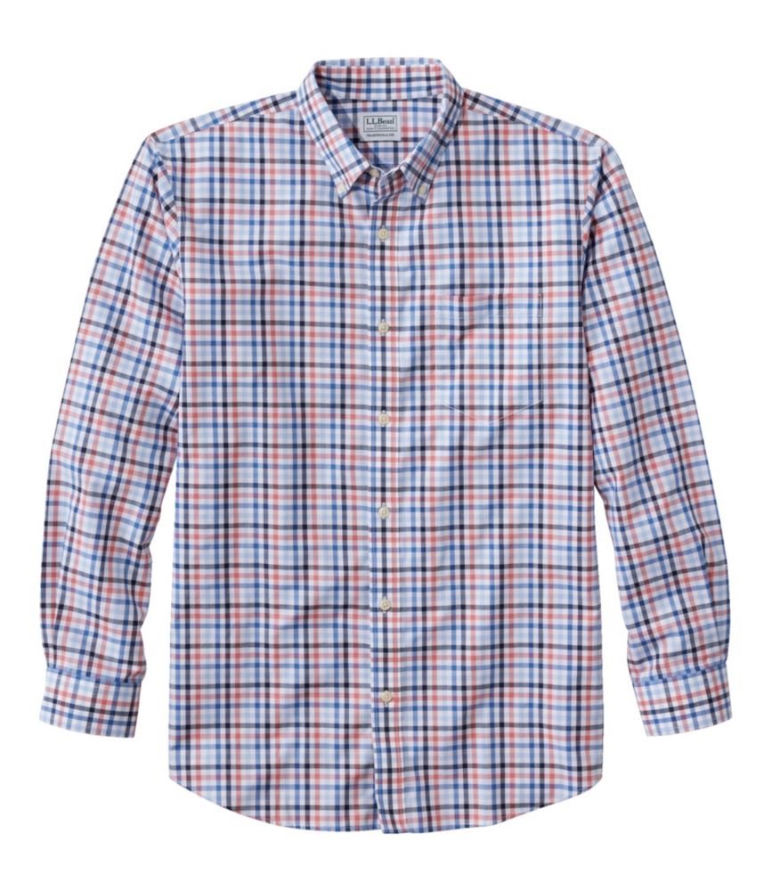 Wrinkle Resistant Kennebunk Sport Shirt, Traditional Fit Check