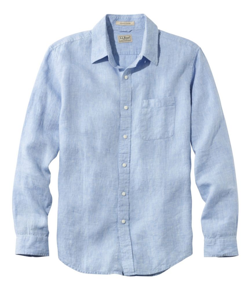 Linen Shirt, Slightly Fitted