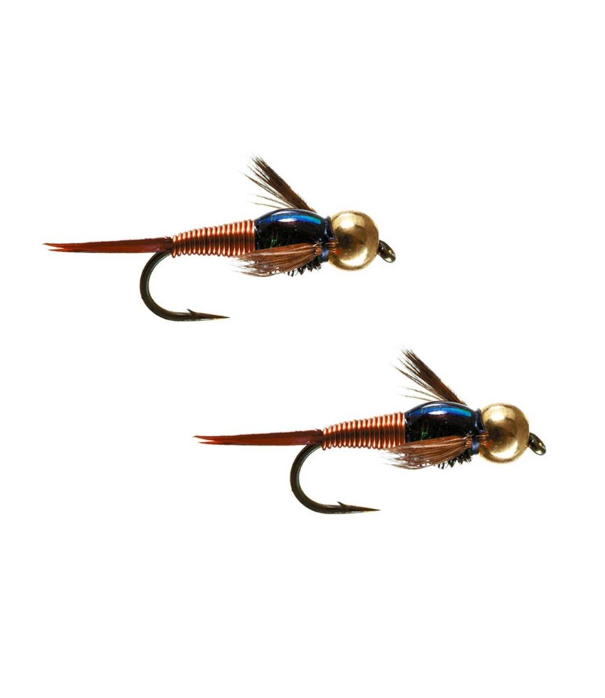 Umpqua Copper John Barrs Gold Bead 2 Pack