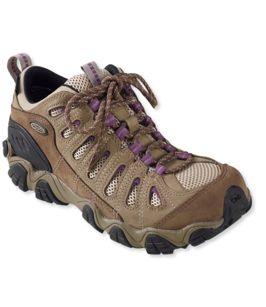 Womens Oboz Sawtooth Bdry Hiking Shoes, Low Cut