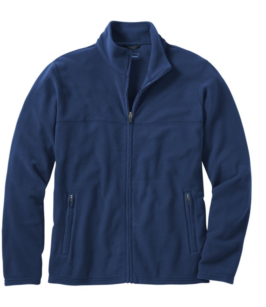 ll bean full zip fleece