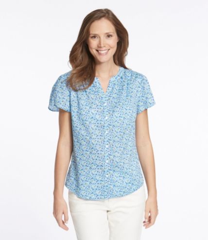 Women's Peaks Island Shirt, Floral | Free Shipping at L.L.Bean